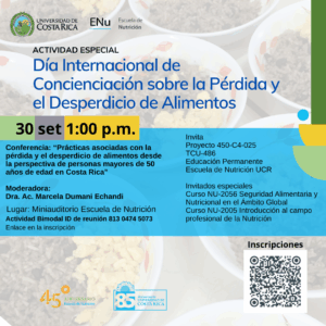 Día Internacional Concienciación Sobre La Pérdida Y Desperdicio De Alimentos